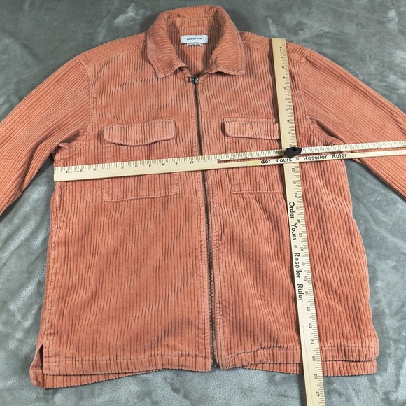 Urban Outfitters Corduroy Jacket Mens Medium Streetwear Shacket Full Zip Chore - Picture 8 of 9